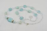 blue turquoise bead necklace