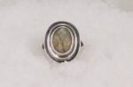 Labradorite handmade sterling silver ring.
