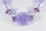 Heffalump handmade glass bead necklace